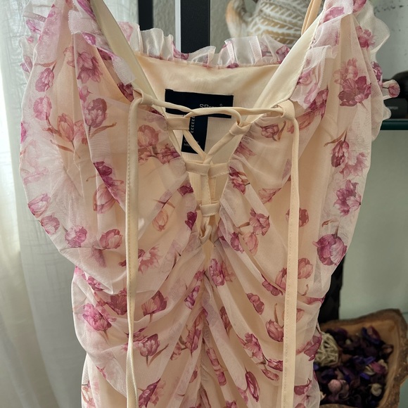 Sbetro ruched bodycon dress medium - Picture 2 of 8